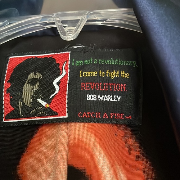 Vintage Bob Marley Rebel Music Jacket Small - Picture 5 of 10